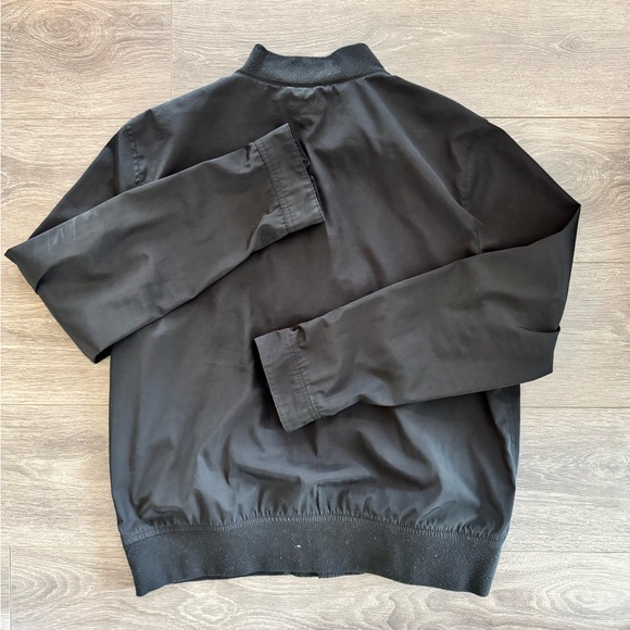 Men’s black Club Monaco Varsity Jacket/Windbreaker - Picture 4 of 4